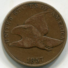 1857 (XF) Flying Eagle Cent