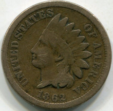 1862 (VG-10) Indian Cent