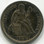 1887 (AU-50) Seated Liberty Dime 