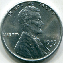 1943-D (MS-65) Lincoln Cent 