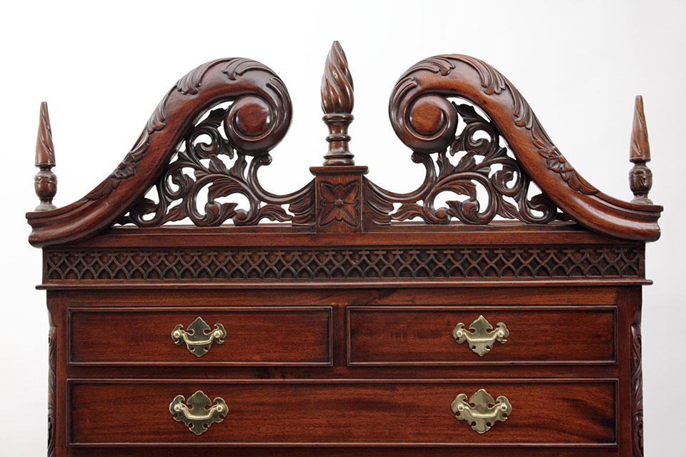 Chippendale Dressers by Laurel Crown