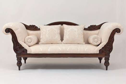 Victorian Camelback Sofa