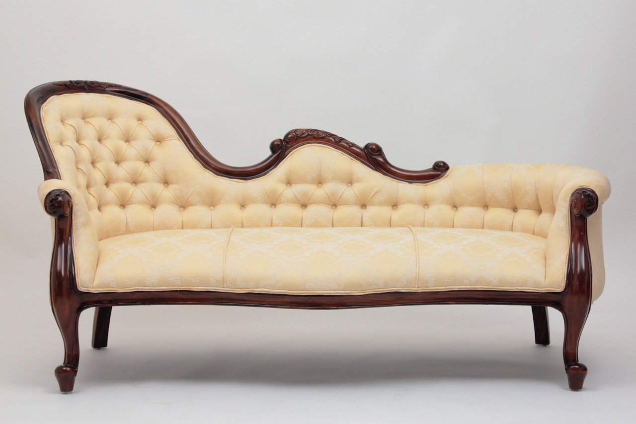 Victorian Style Chaise Lounge Laurel Crown Furniture