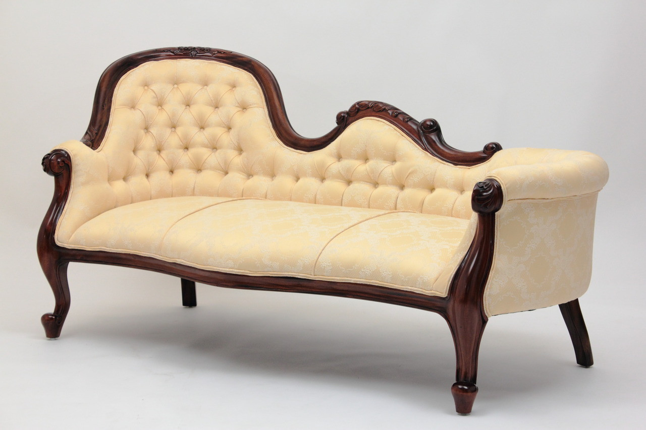 Victorian Style Chaise Lounge Laurel Crown Furniture