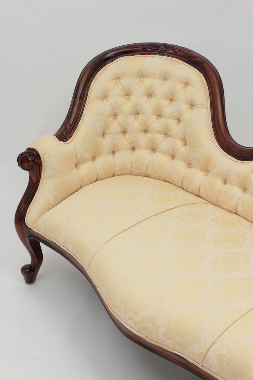 Victorian Style Chaise Lounge Laurel Crown Furniture