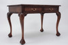 Chippendale style Two Drawer Leather-Topped Writing Desk