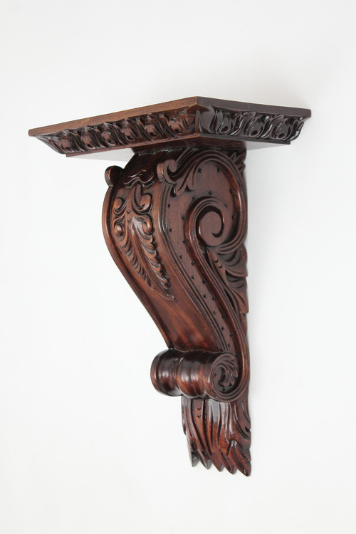 Mahogany Wood Corbel