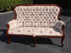 Victorian Spoon-Back Three-Seater Armchair