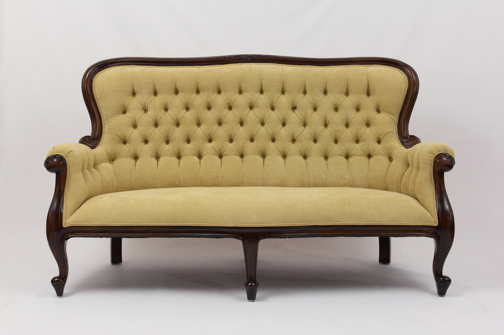 Victorian Tufted Sofa