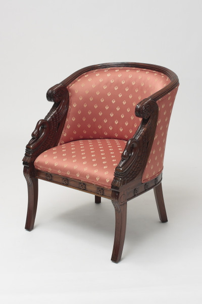 French Antique Tub Chair