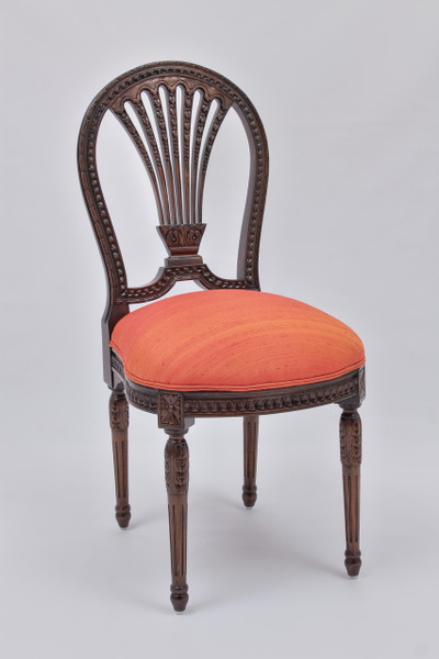 Louis XVI Chair in custom upholstery