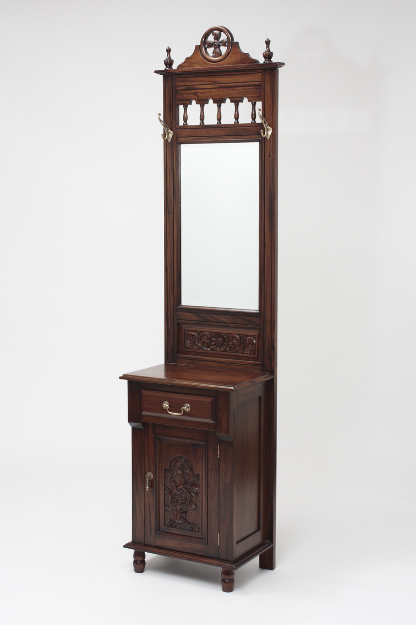 Small Entryway Hall Tree Laurel Crown Furniture