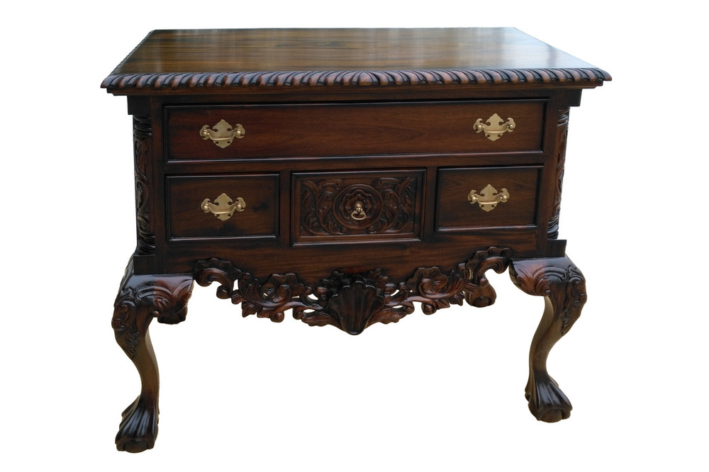 Chippendale Lowboy Laurel Crown Furniture