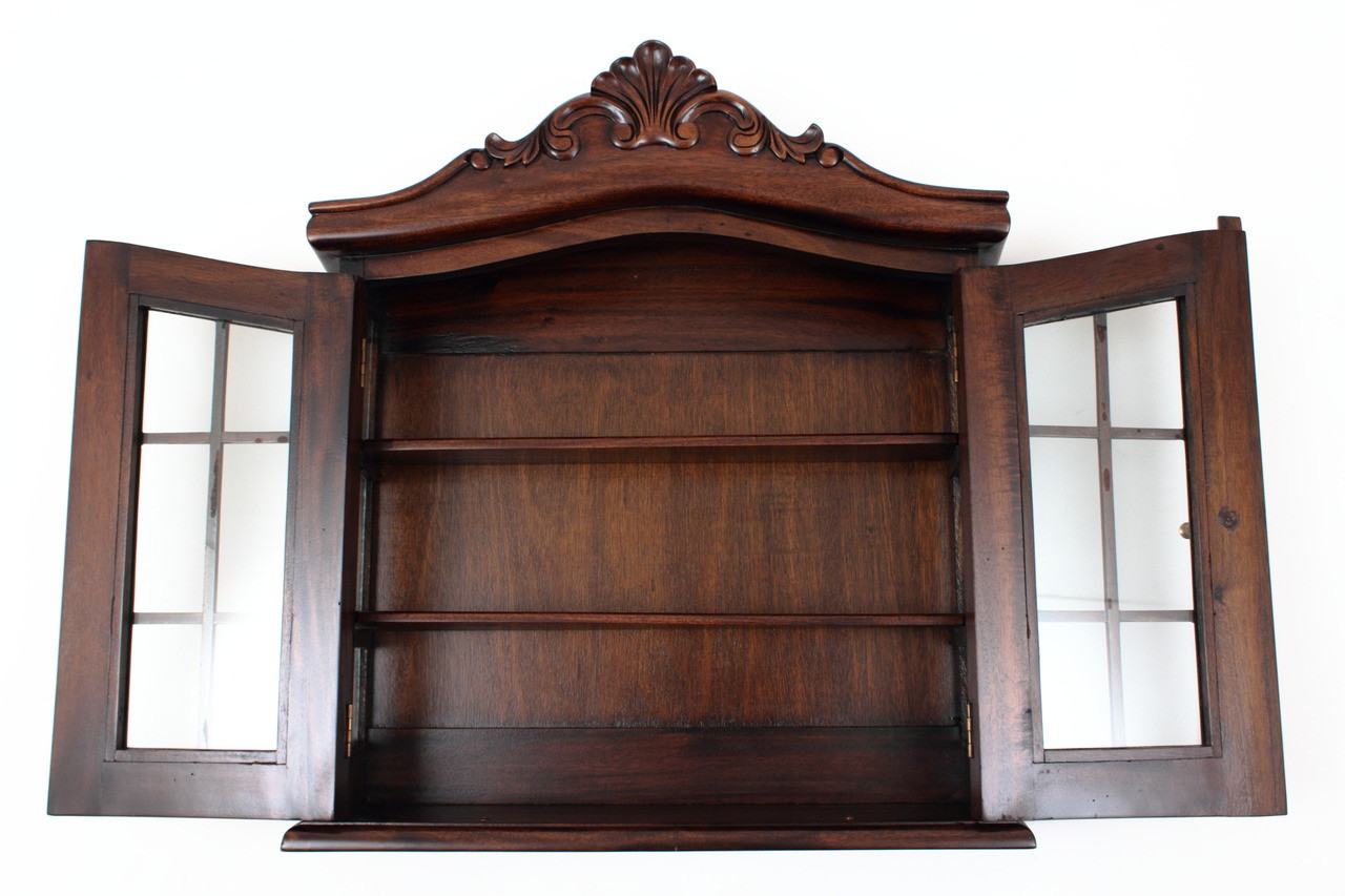 Antique Hanging Cabinet | Laurel Crown Furniture