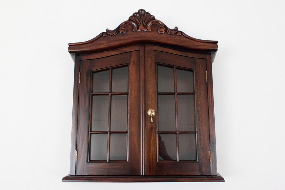 Antique Hanging Cabinet Laurel Crown Furniture