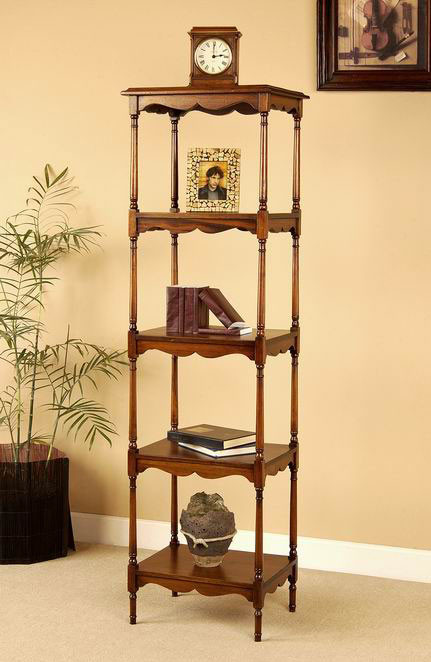 Victorian Open Display Rack | Laurel Crown Furniture