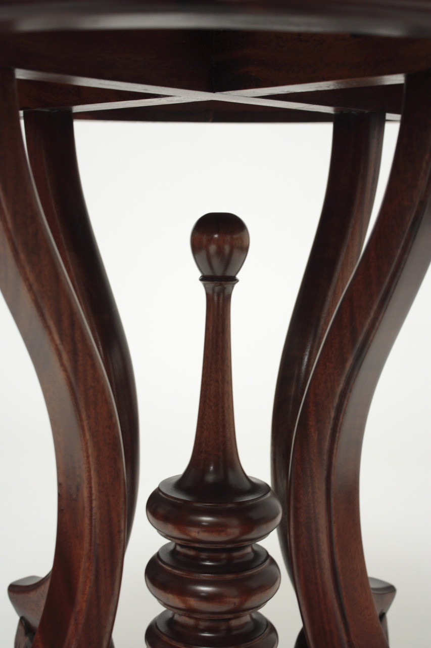 Victorian Round Side Table Laurel Crown Furniture