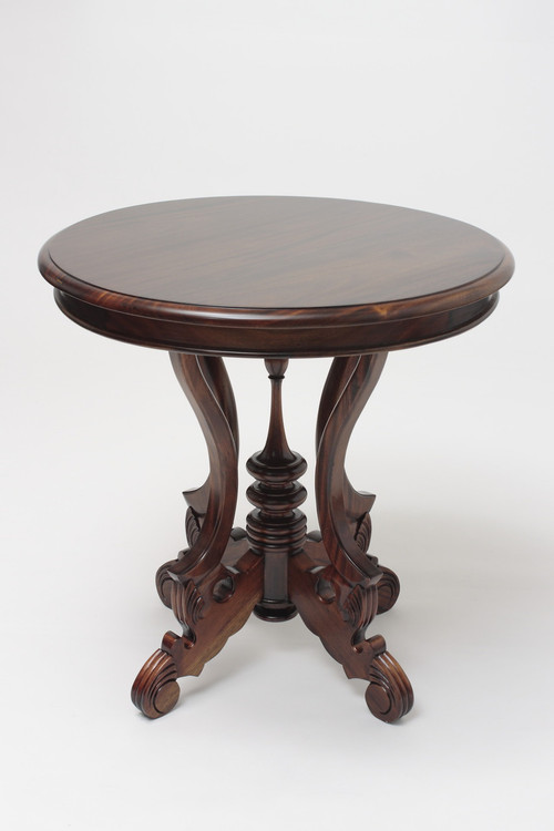 Victorian Round End Table