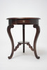 Mahogany Round Occasional Table