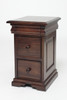 French Sleigh Narrow Bedside Cabinet