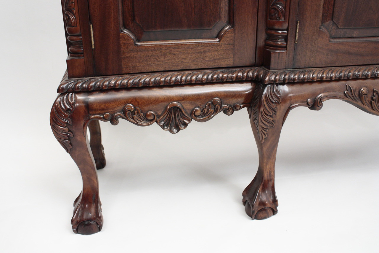 Chippendale Sideboard with BallandClaw Feet Laurel Crown Furniture