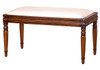 French Sleigh Upholstered Bench