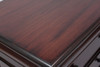 Solid mahogany wood top