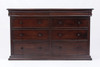 Front view of dresser