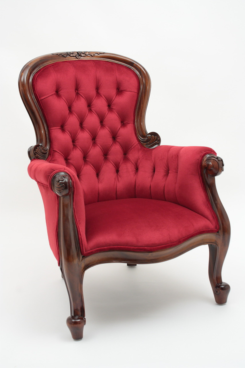 Victorian Parlor Chair Laurel Crown Furniture