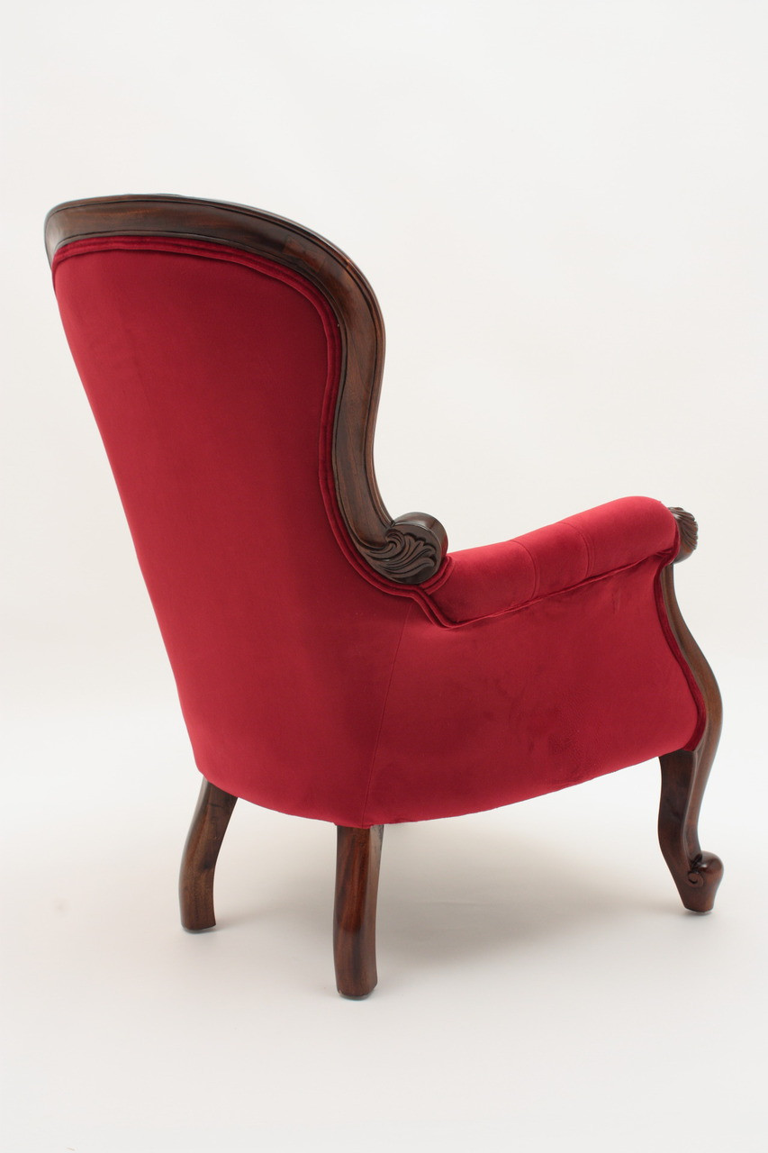 Victorian Parlor Chair Laurel Crown Furniture