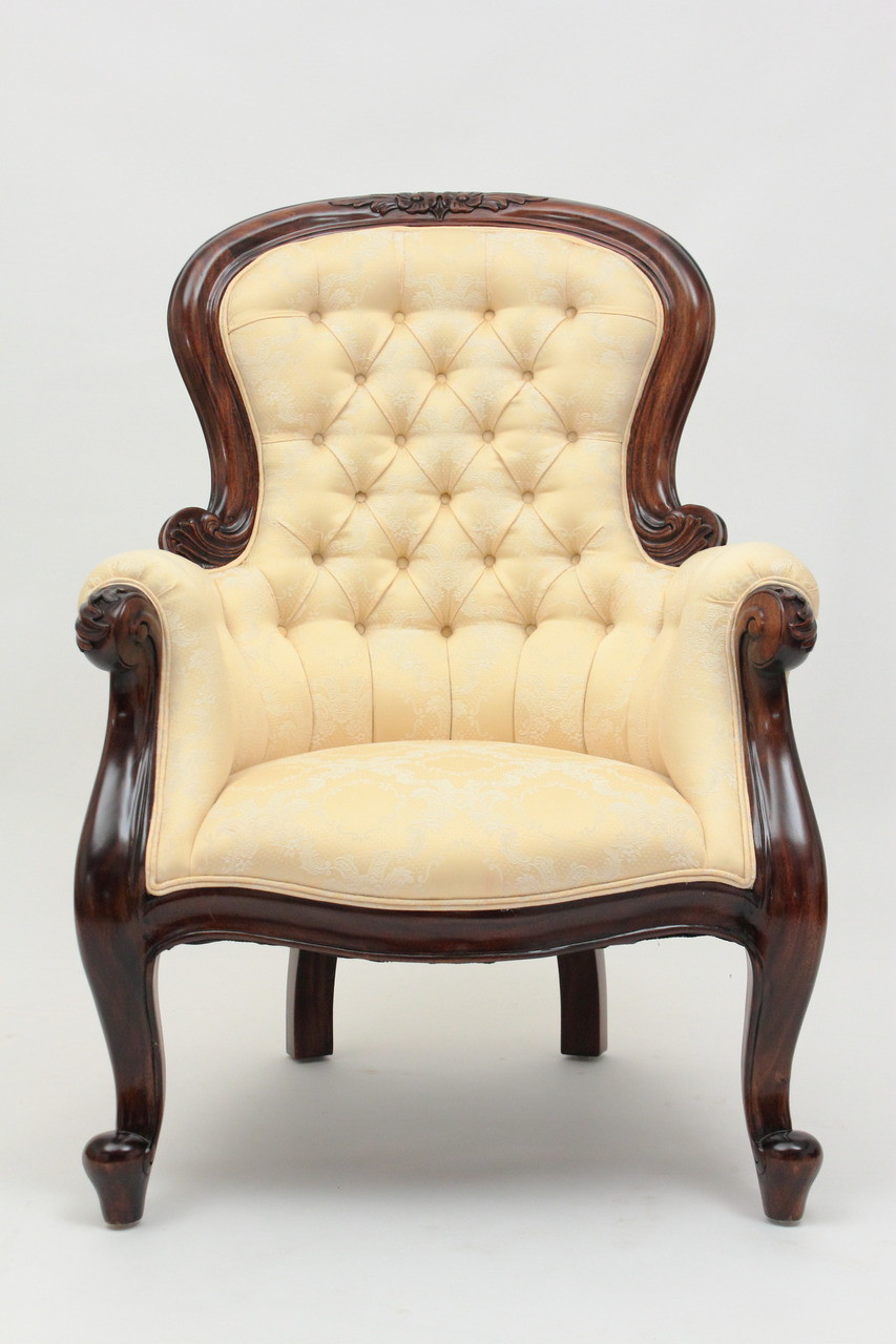 Victorian Parlor Chair Laurel Crown Furniture