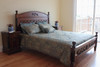 Empire Gothic Bed (shown in Queen Size)