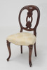 Dining chair with oval back