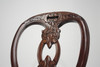 Beautifully hand carved oval backrest