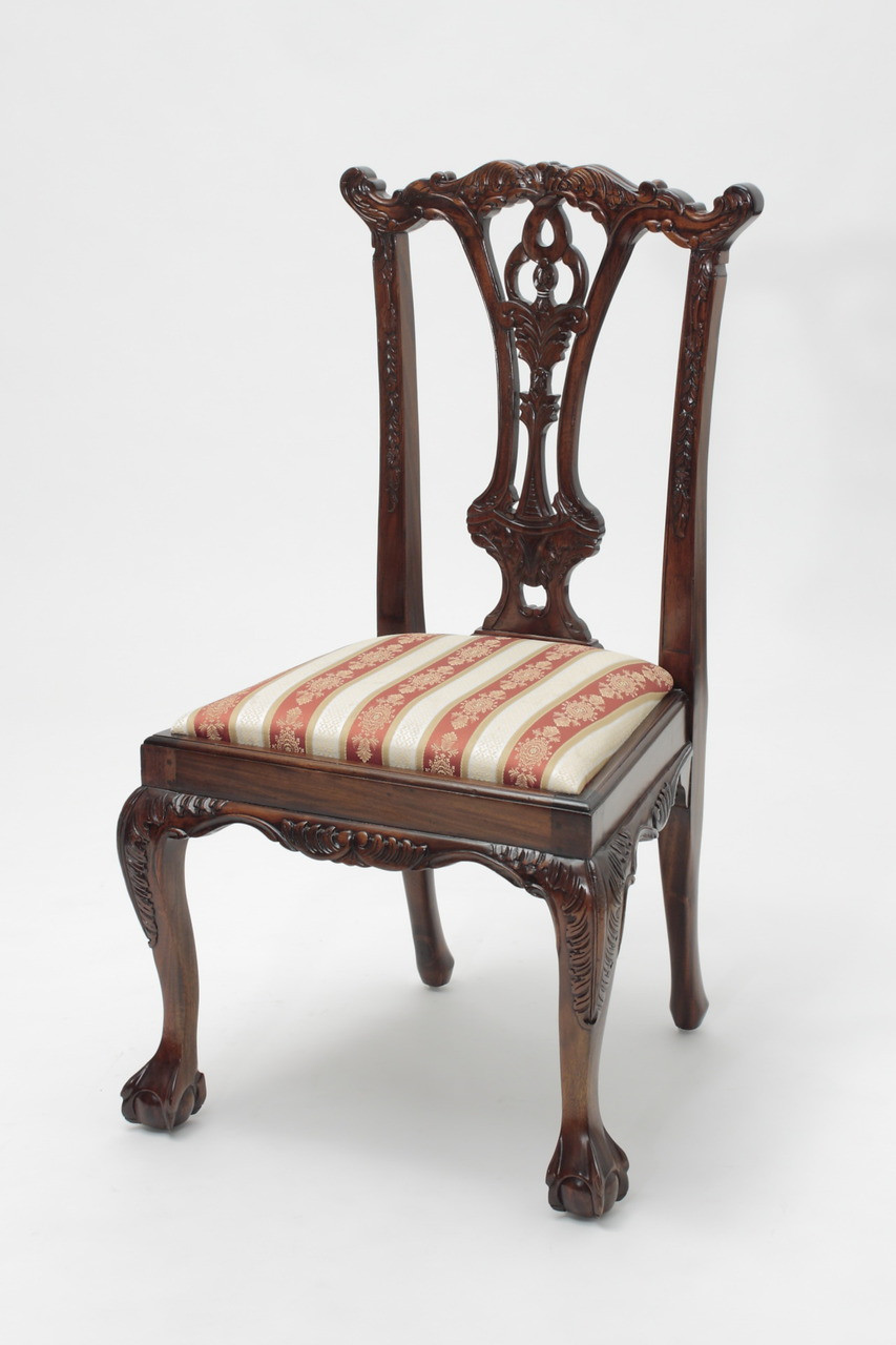 Chippendale Mahogany Ball And Claw Chairs Laurel Crown Furniture