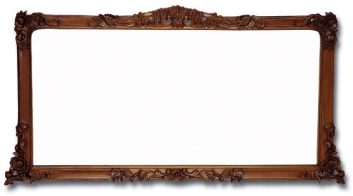 Mahogany Dresser Mirror