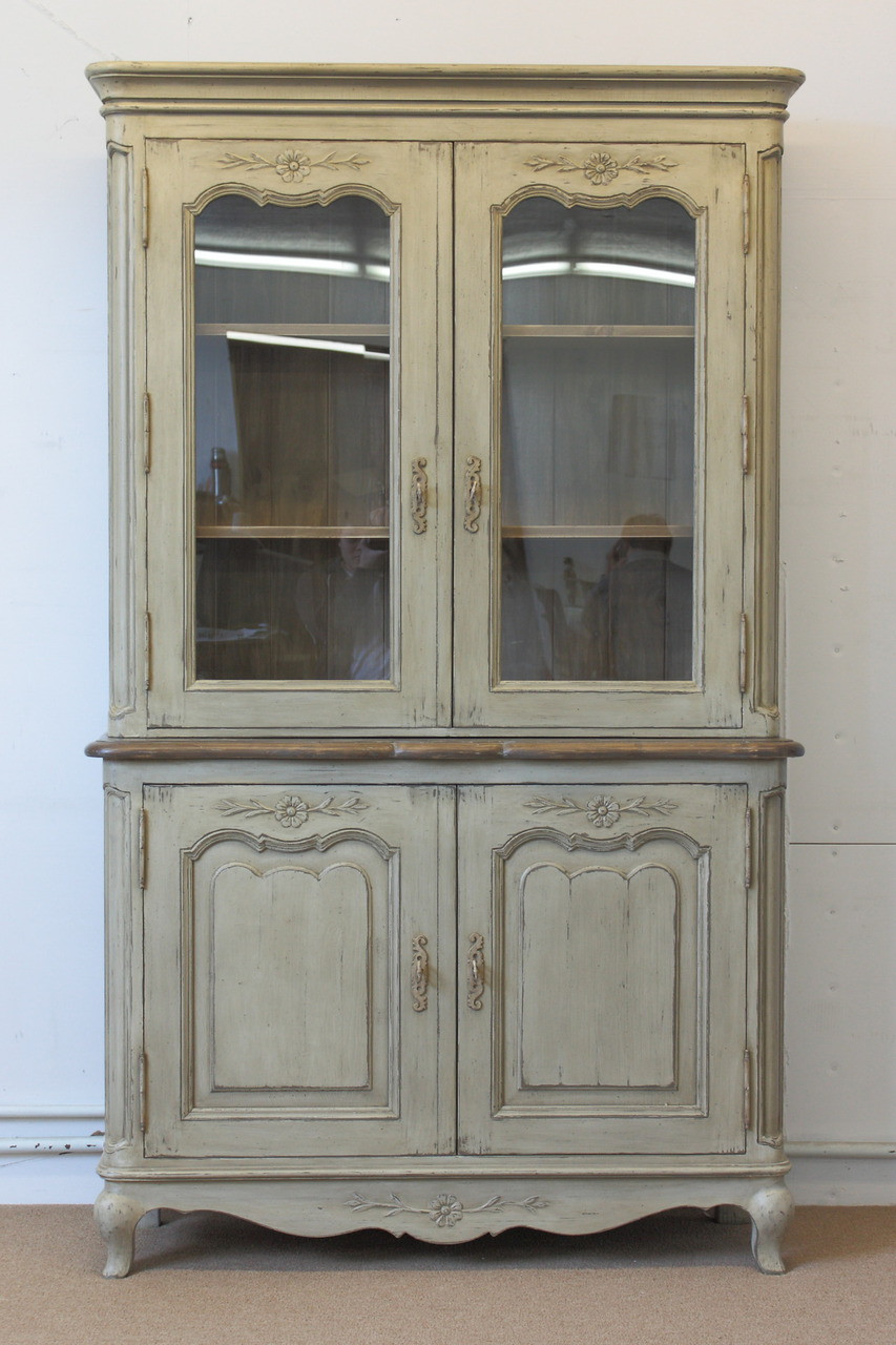 Antique China Hutch >> French Country Hutch | Laurel Crown Furniture Antique China Hutch >> French Country Hutch | Laurel Crown Furniture