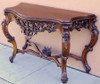 Rococo Console Table with Grape Details