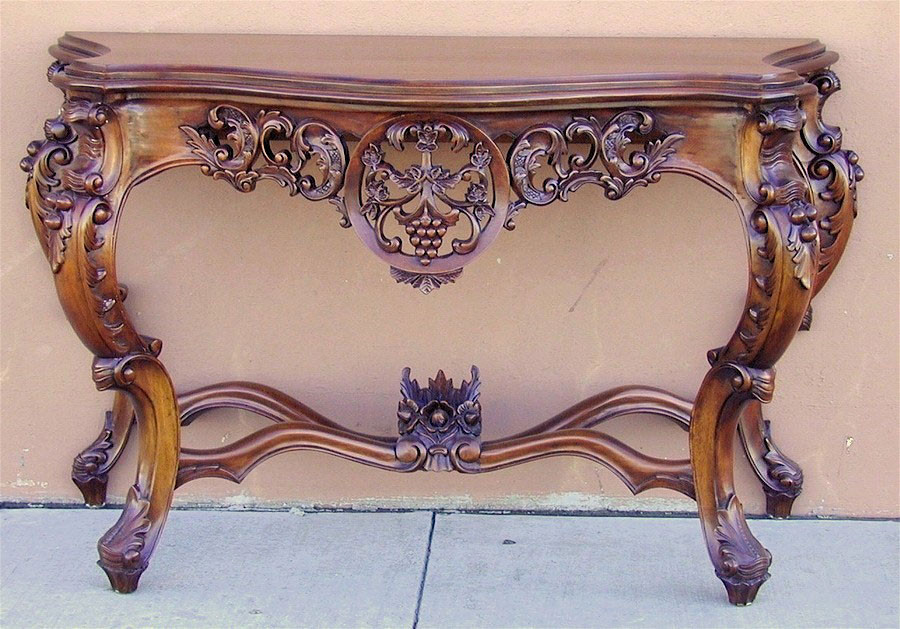 Victorian Console Table | Laurel Crown Furniture