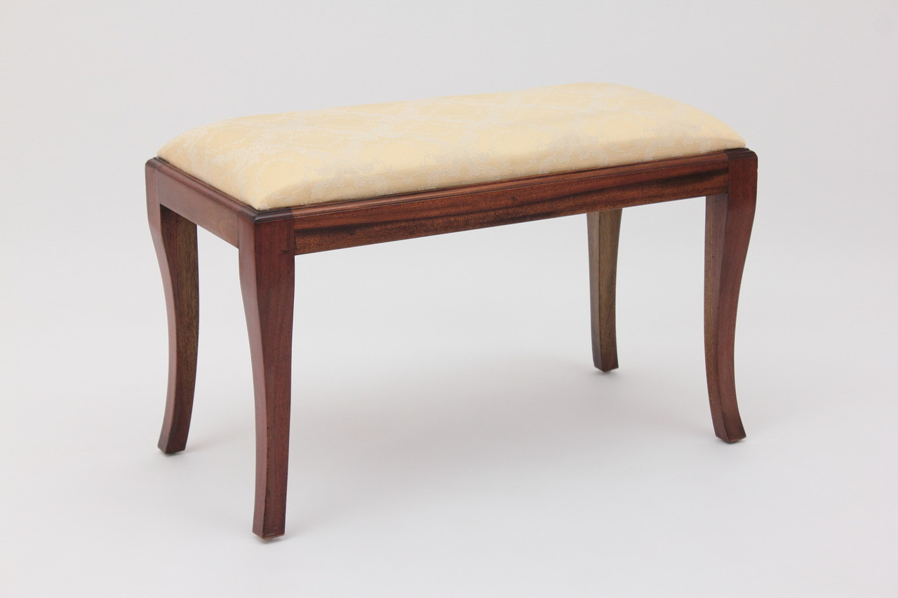 Saber Leg Upholstered Bench | Laurel Crown Furniture