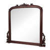 Mahogany Over-Mantel Mirror