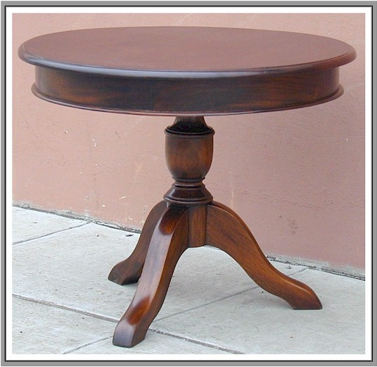 Biedermeier Round Entry Table