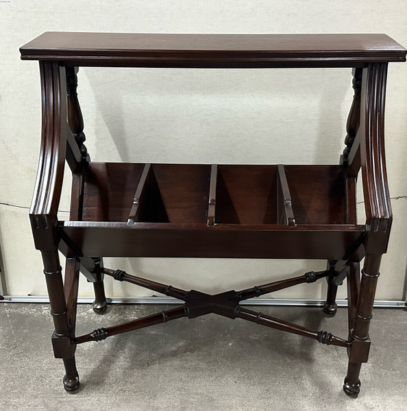 Mahogany Book Trough