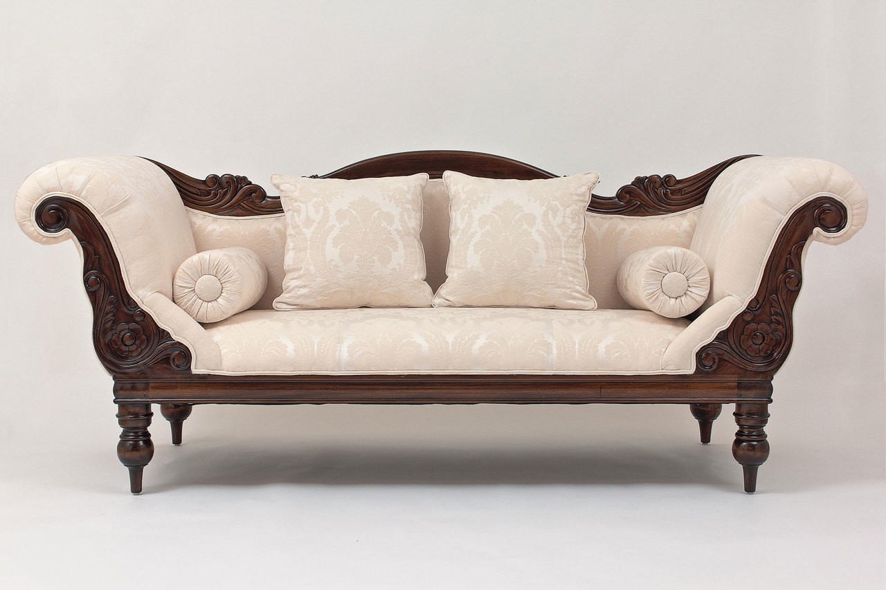 Victorian Camelback Sofa | Laurel Crown Furniture