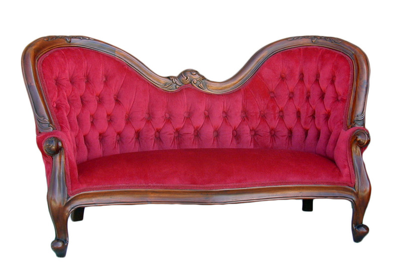 Victorian Double-End Doll Sofa