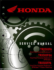 2005-2014 Honda FourTrax Foreman Rubicon TRX500FA/FGA/FPA Service Manual