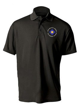 40th Infantry Division Embroidered Moisture Wick Polo Shirt (C)