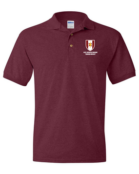 44th Medical Brigade Embroidered Cotton Polo Shirt