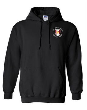 44th Medical Brigade Embroidered Hooded Sweatshirt (C)