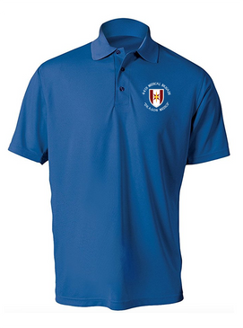 44th Medical Brigade Embroidered Moisture Wick Polo Shirt (C)